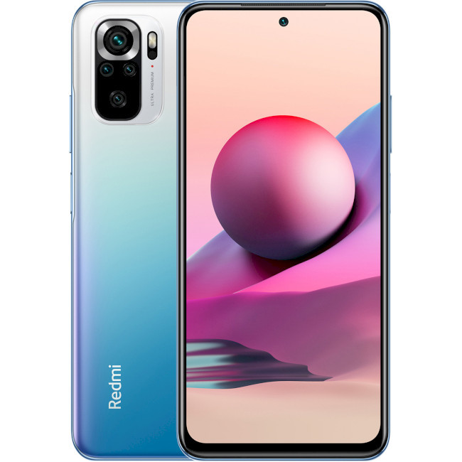 Зображення Смартфон Xiaomi Redmi Note 10s 8/128Gb без NFC Ocean Blue *EU